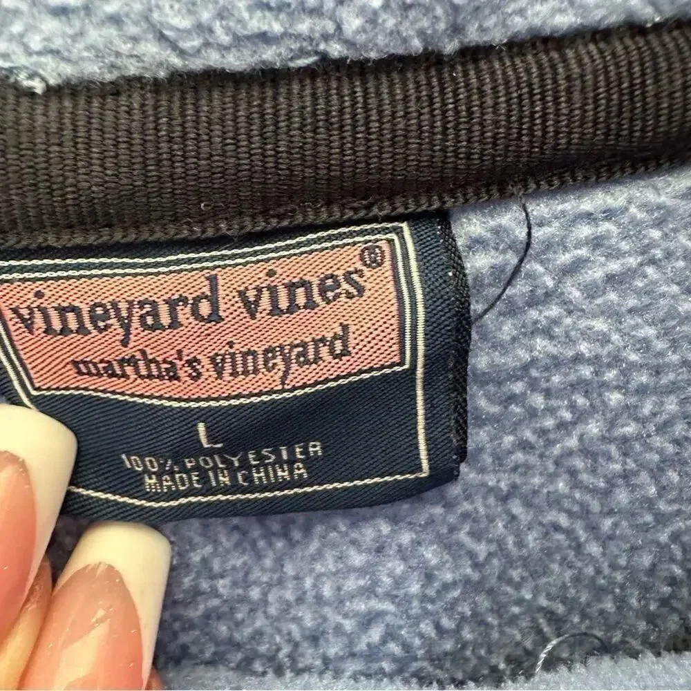 Vineyard Vines Fleece 1/4 Zip Pullover Boys L‎ Outdoor Warmth